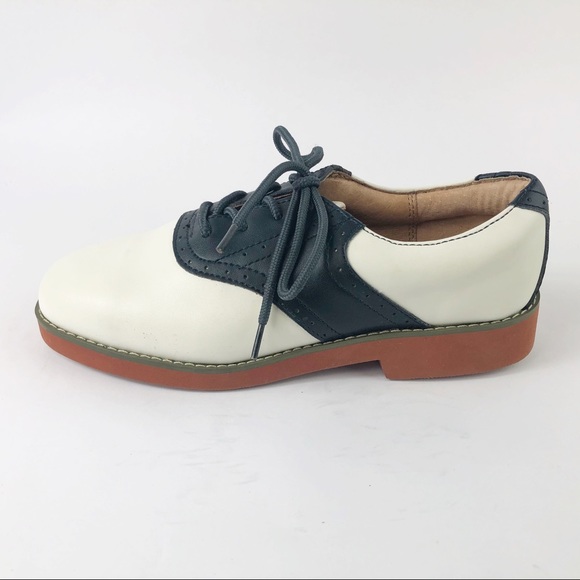 JJ School Cheerleader III Round Toe Saddle Shoe, 7 - Picture 4 of 8